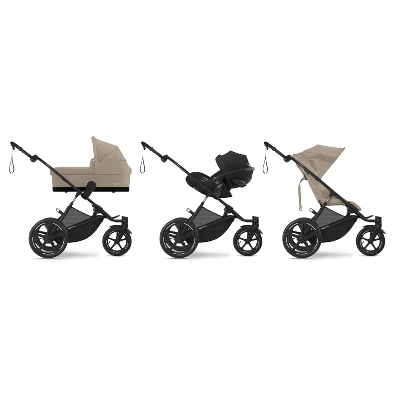 Nacelle Cot S 2024 CYBEX trois poussettes