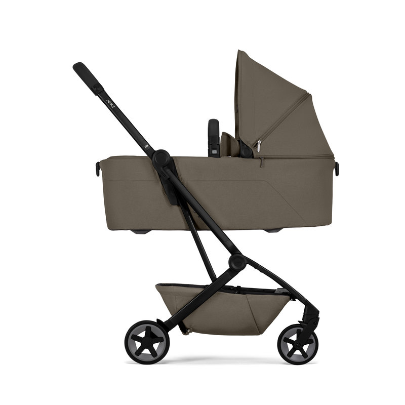Nacelle Joolz Aer2 Edition limitée Hazel Brown Joolz profil sur chassis 