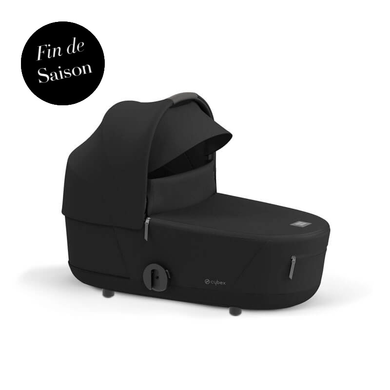 Nacelle Luxe poussette Mios 3 Sepia Black Cybex logo