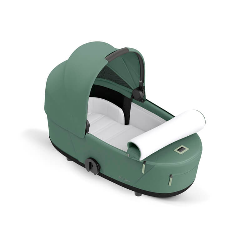 Nacelle Luxe poussette Mios 3 Leaf Green Cybex matelas