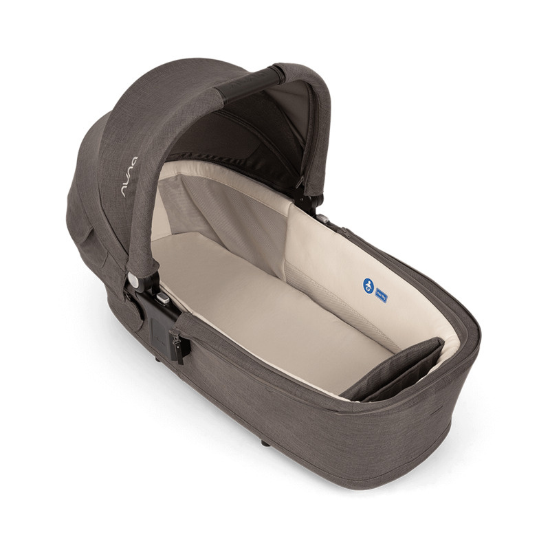 Pack Poussette TRVL lx + Nacelle + Siège-auto Pipa Next Nuna naclele vue de dessus