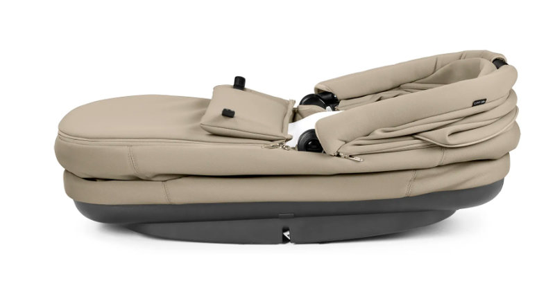 Pack Poussette City Loop, Nacelle et Siège-auto Primo Viaggio Lounge Peg Perego nacelle pliée