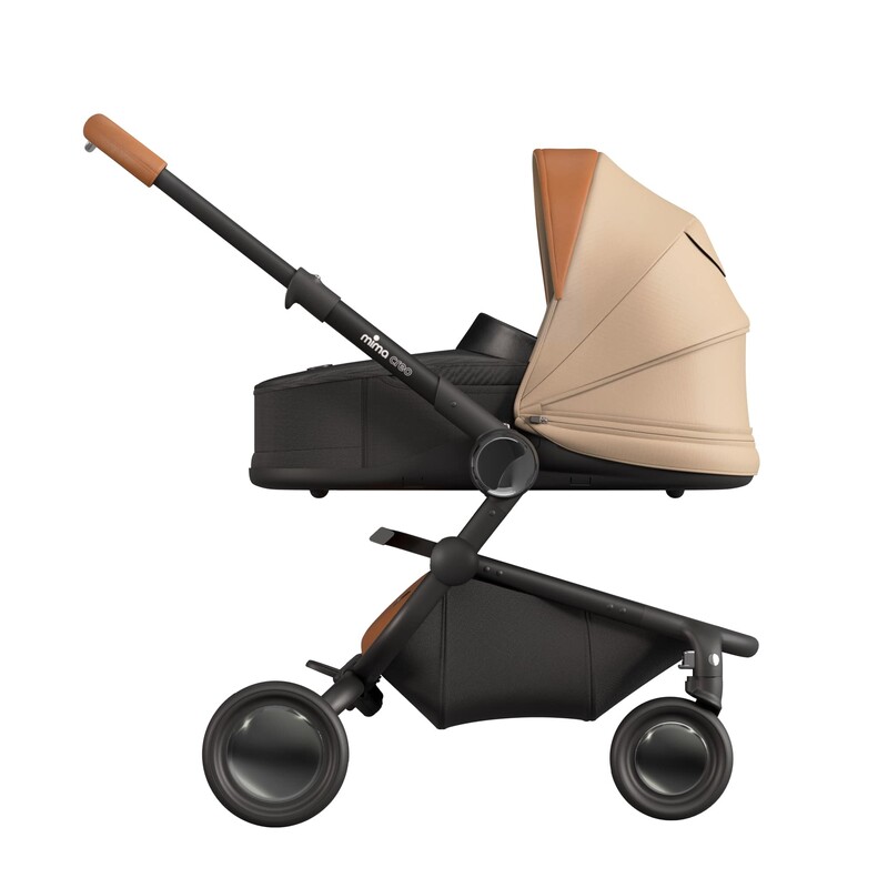 Nacelle pour poussette Creo Black Mima avec canopy Mocha