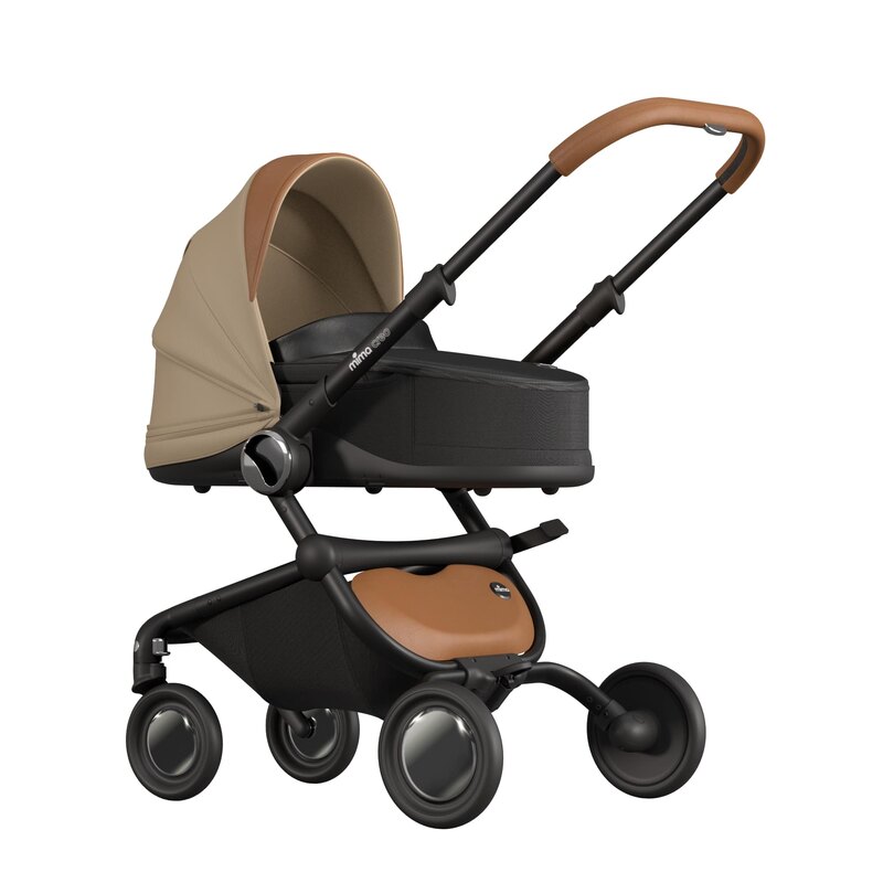 Nacelle pour poussette Creo Black Mima avec canopy Mocha