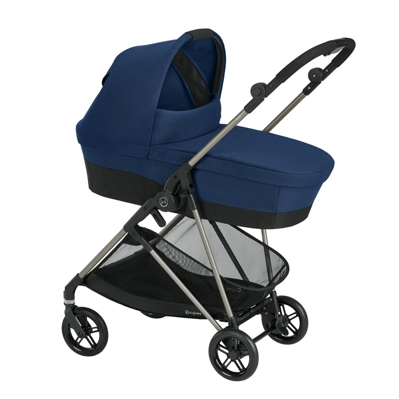 Nacelle poussette Melio Navy Blue Cybex sur châssis