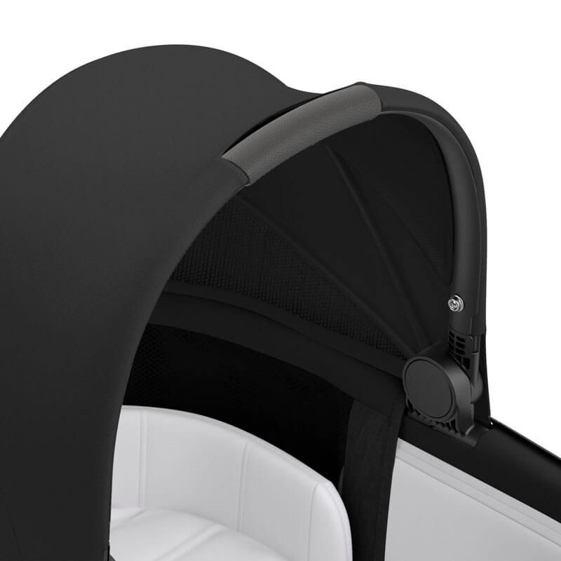 Nacelle Luxe poussette Mios 3 Sepia Black Cybex capote