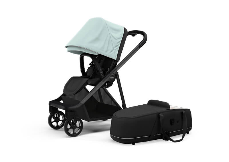 Nacelle poussette Shine Black Thule ensemble