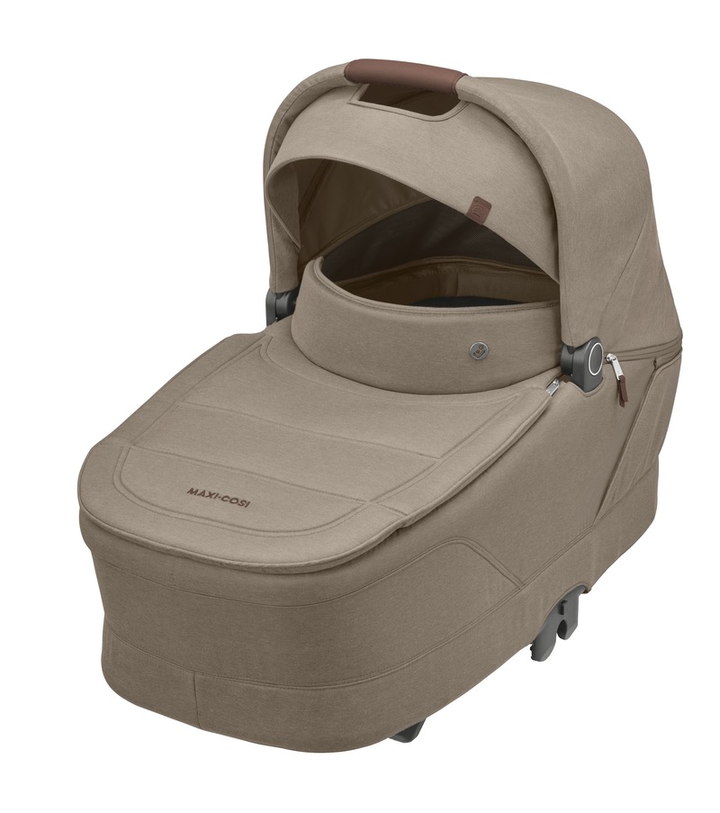 Nacelle Sense Twillic Truffle (Brown leather) MAXI COSI face