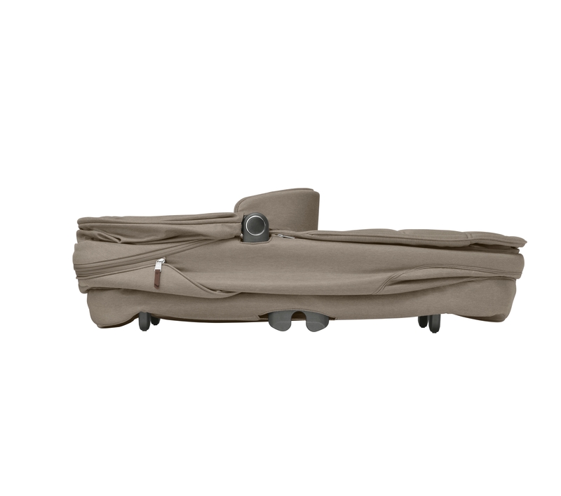 Nacelle Sense Twillic Truffle (Brown leather) MAXI COSI plie