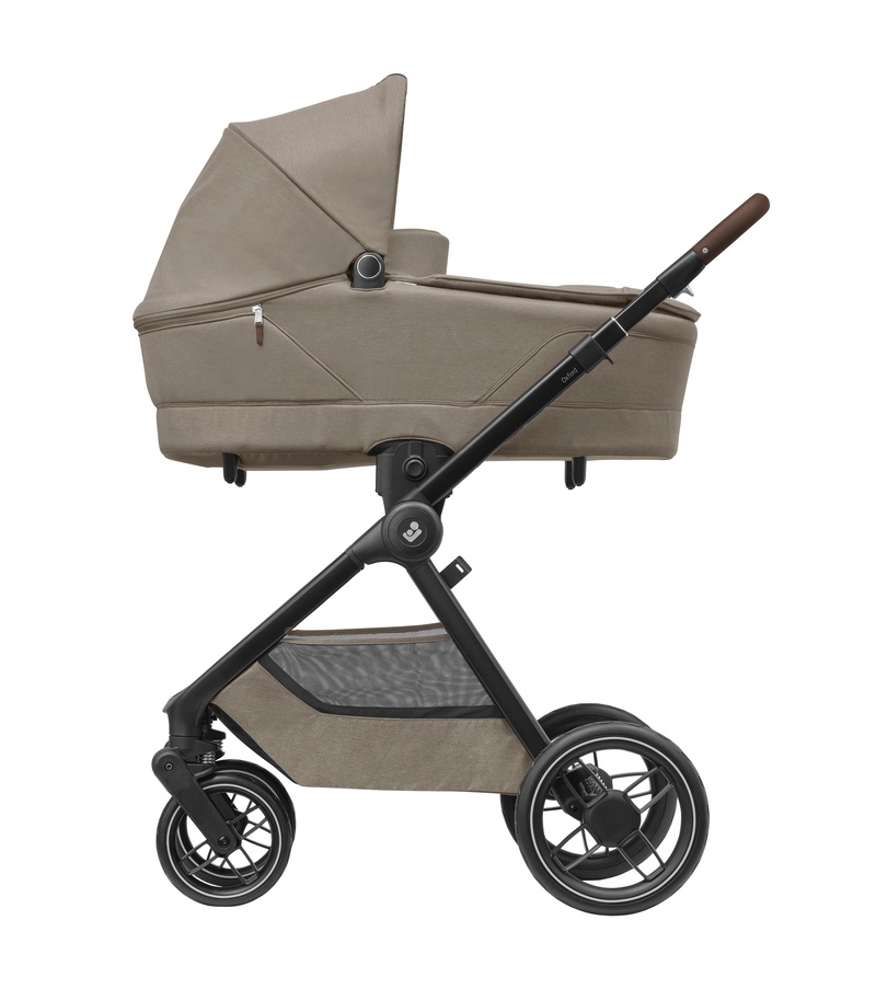 Nacelle Sense Twillic Truffle (Brown leather) MAXI COSI sur poussette
