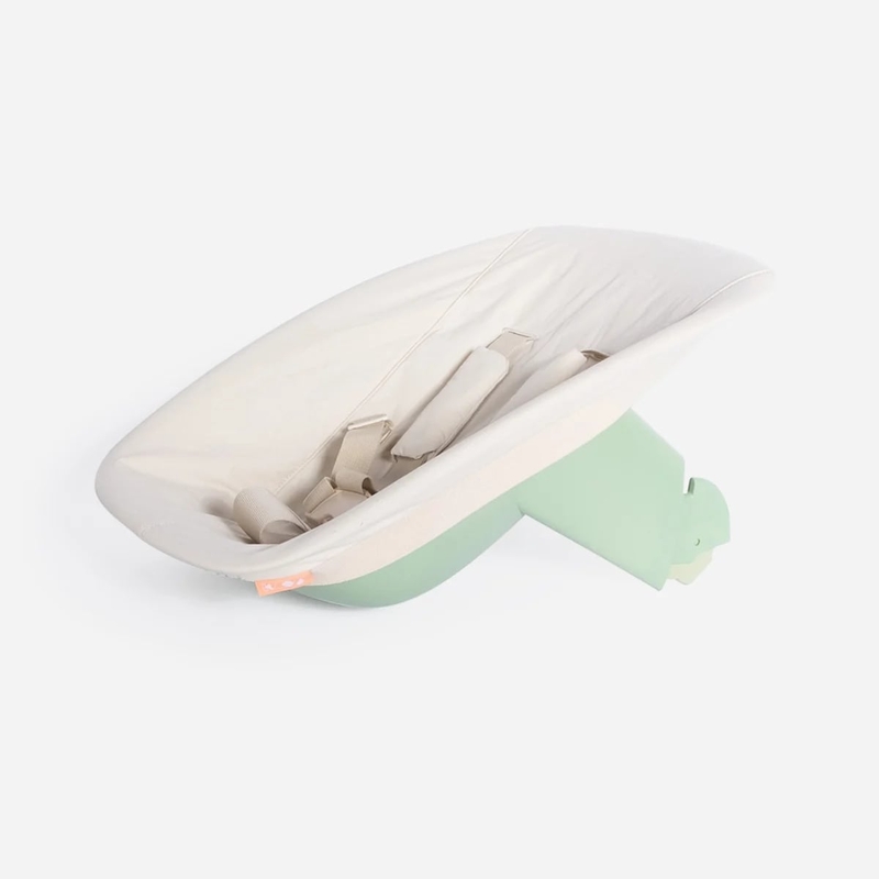 Newborn set Plastique Recyclé pour chaise haute Klapp Green Kaos Produit face