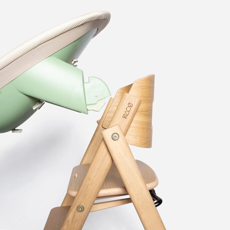 Newborn set Plastique Recyclé pour chaise haute Klapp Green Kaos Produit montage