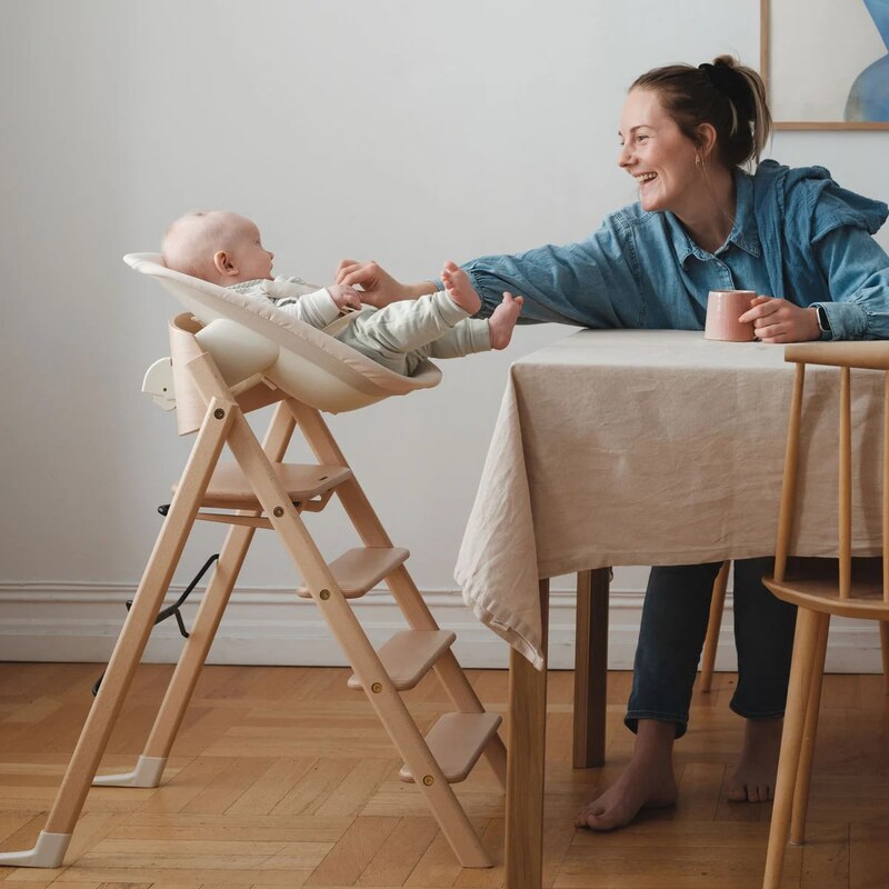 Newborn set Plastique Recyclé pour chaise haute Klapp Kaos Produit lifestyle