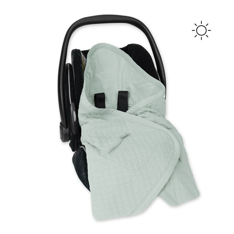 Nid d’ange multifonctions été Biside 0-12m Quilted + Jersey Bemini Lunar