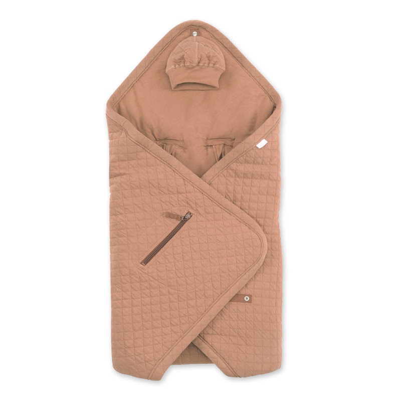 Nid d'ange multifonctions Biside 0-12m Quilted + pady jersey Beige Bemini produit 