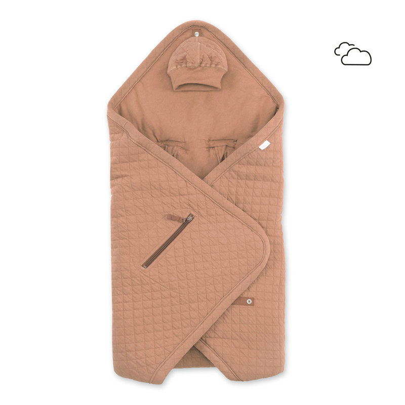 Nid d'ange multifonctions Biside 0-12m Quilted + pady jersey Beige Bemini produit 2