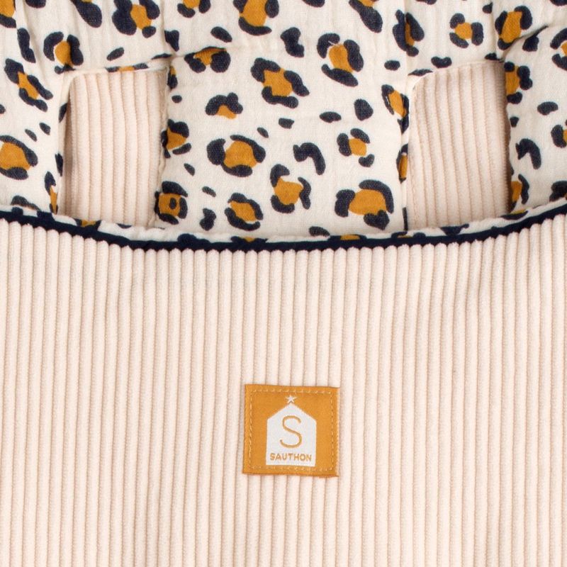 Nid d'ange 5 attaches Léopard Sauthon logo