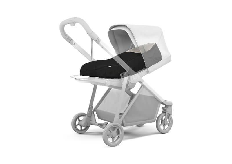 Nid pour nouveau-né pour poussette Thule produit face parent