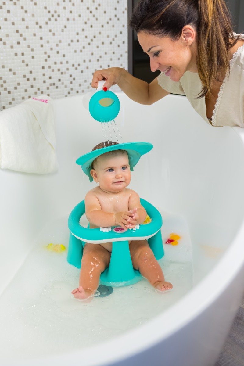 Visière de bain Hippo Aquamarine OKBABY Bambinou