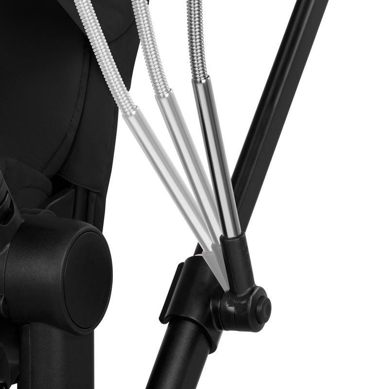 Ombrelle Cybex Sepia Black Cybex fixation réglable