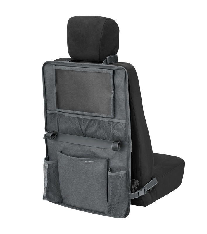 Organisateur de siège arrière graphite Maxi Cosi produit sur siège 