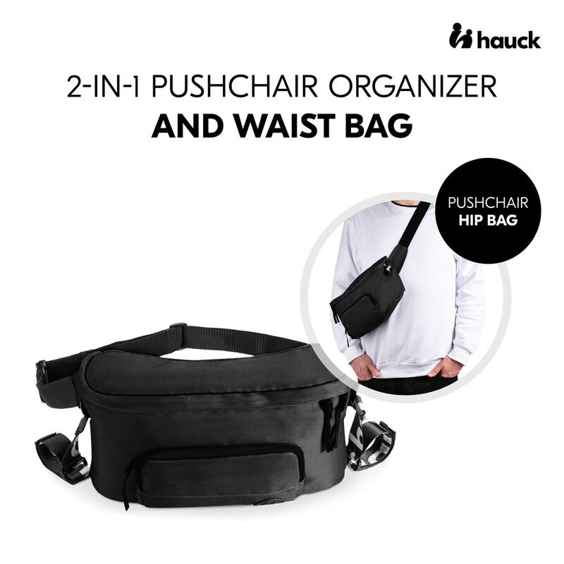Organisateur pour poussette Hip Bag Hauck banane