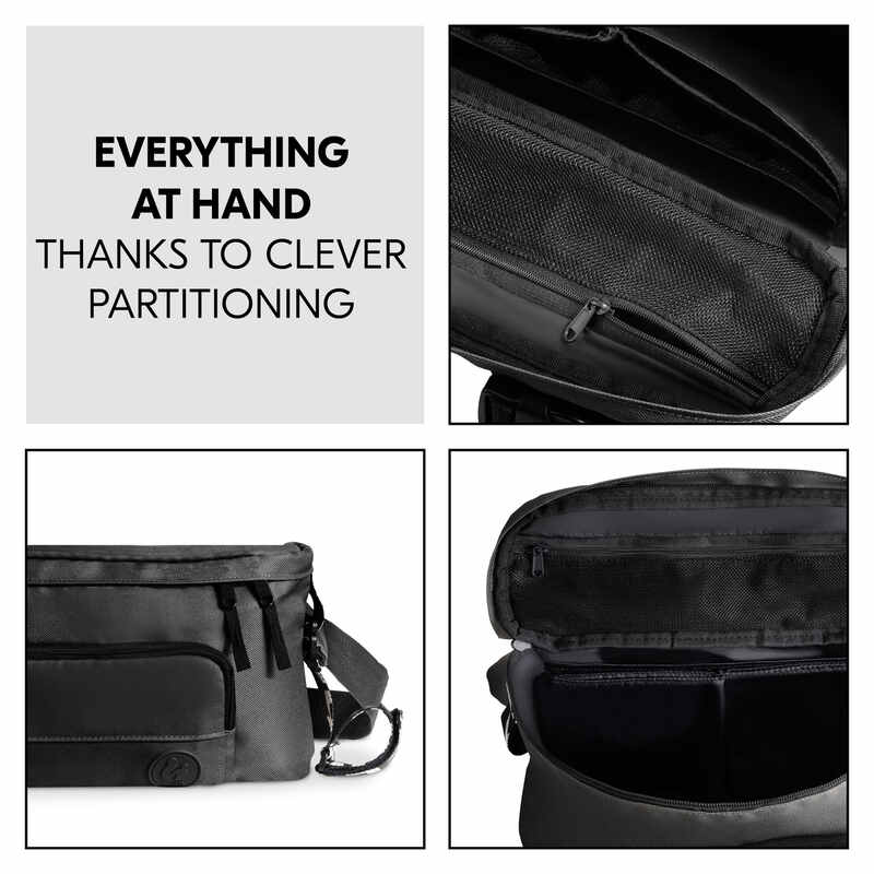Organisateur pour poussette Hip Bag Hauck compartiment