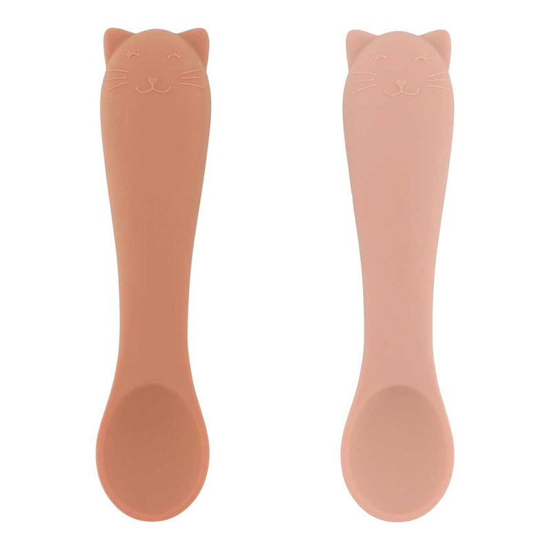 Pack de 2 Premières cuillères pour bébé Mrs. Cat Trixie produit