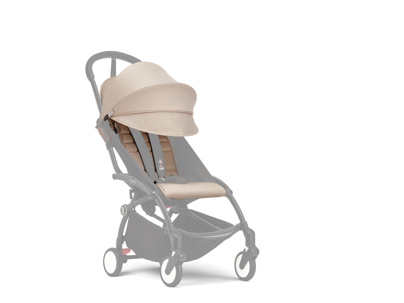 Pack couleur 6+ pour poussette Yoyo 3 Bonpoint Stokke pack canopy long sur châssis fantôme
