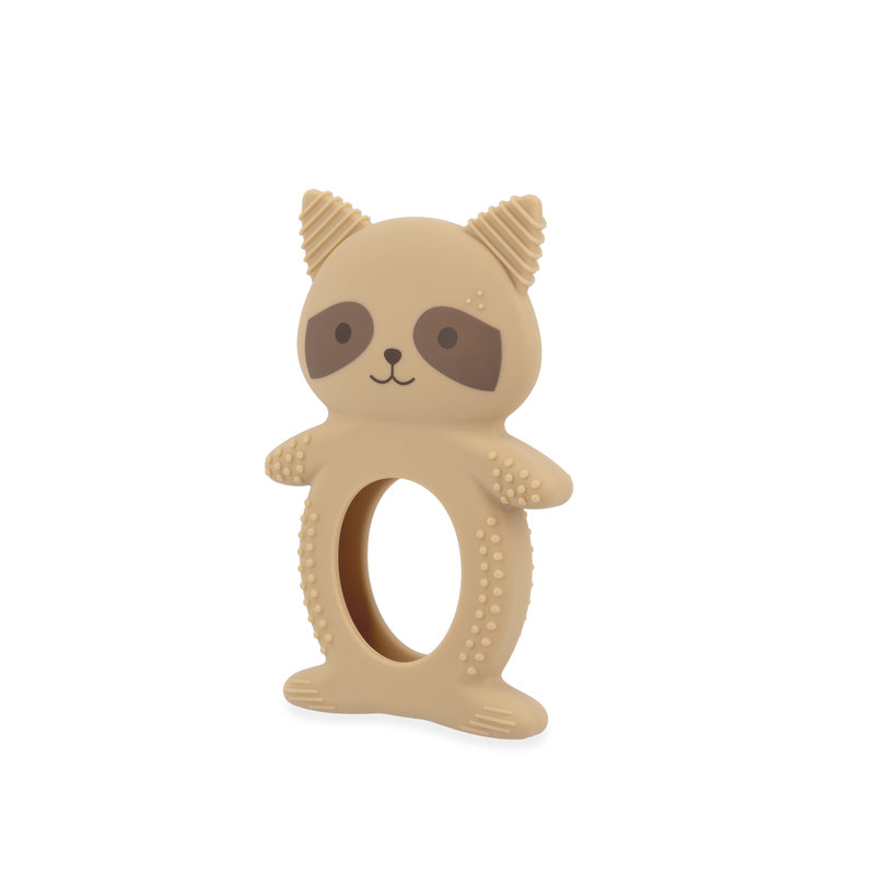 Pack Anneau de dentition et anneau refrigéré Raton Laveur Kaloo anneau de dentition profil