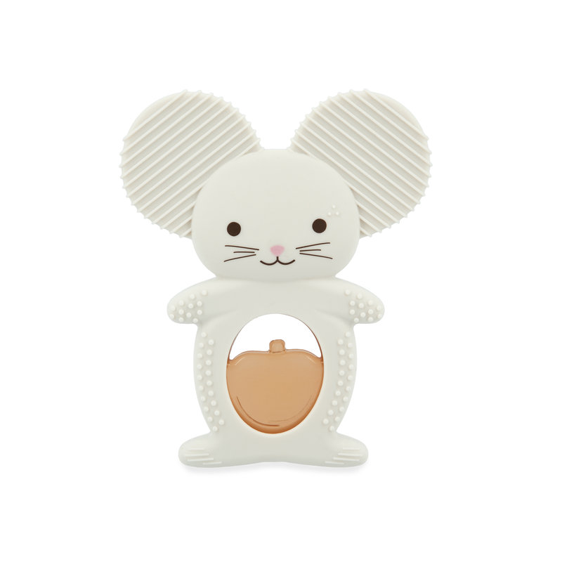 Pack Anneau de dentition et anneau refrigéré Souris Kaloo face