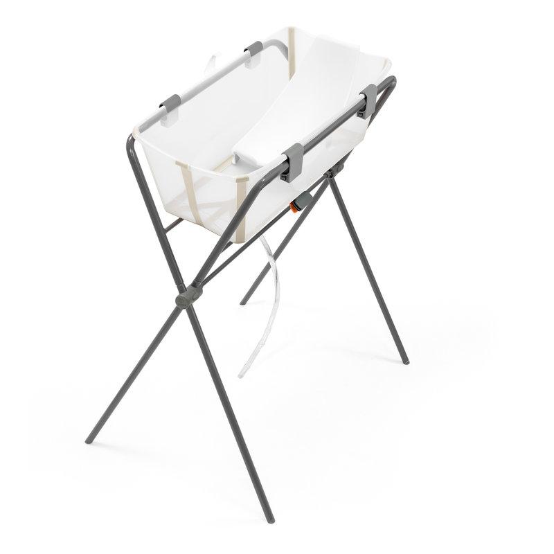 Pack baignoire Flexi Bath et Support pour nouveau-né Sandy Beige STOKKE support