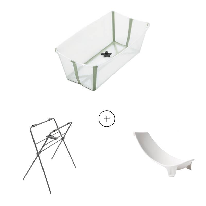 Pack Baignoire Flexi Bath + support + support nouveau-né STOKKE cover