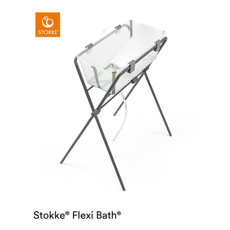 Pack Baignoire Flexi Bath + support + support nouveau-né STOKKE baignoire sur support