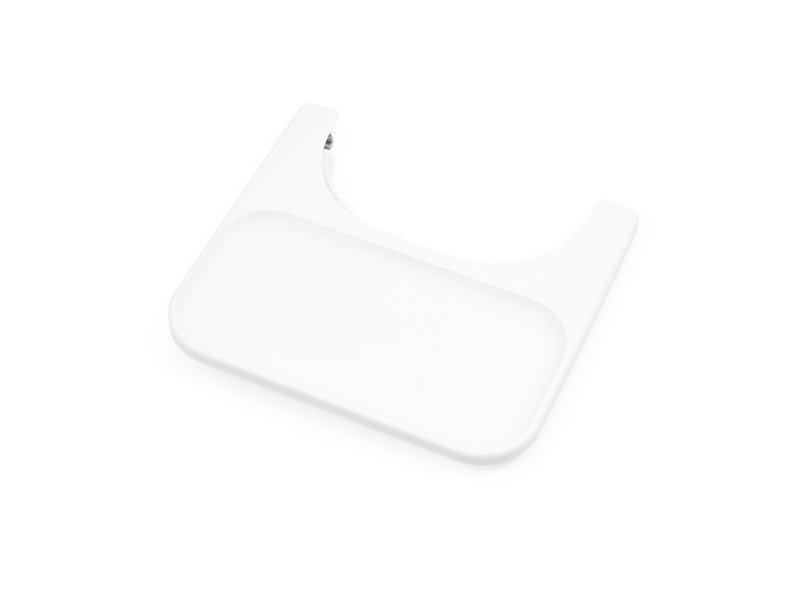 Pack Chaise Haute Steps avec Baby set et Plateau White / Natural Stokke tablette