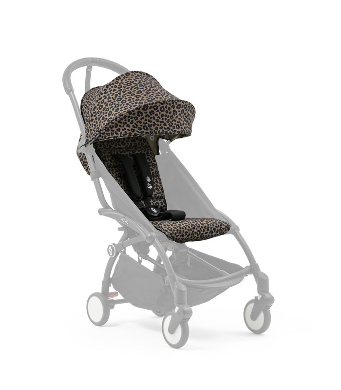 Pack couleur 6+ pour poussette Yoyo Collection Wild Leopard Stokke côté