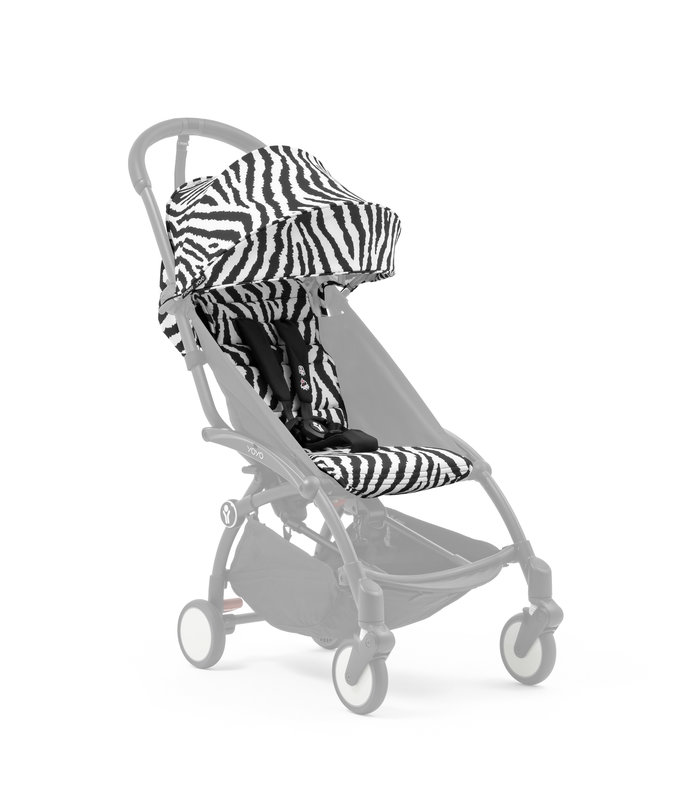 Pack couleur 6+ pour poussette Yoyo Collection Wild Zebra Stokke côté