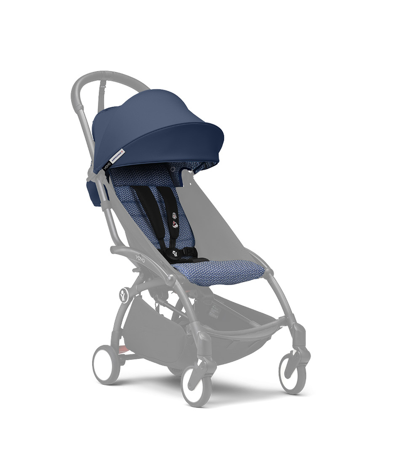 Pack couleur 6+ pour poussette Yoyo 3 Bleu Air France Babyzen pack