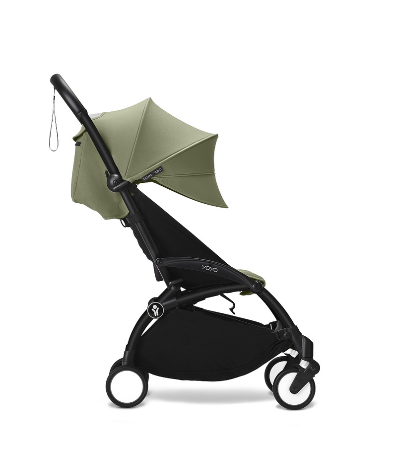 Pack couleur 6+ pour poussette Yoyo 3 Babyzen vue cote canopy extensible