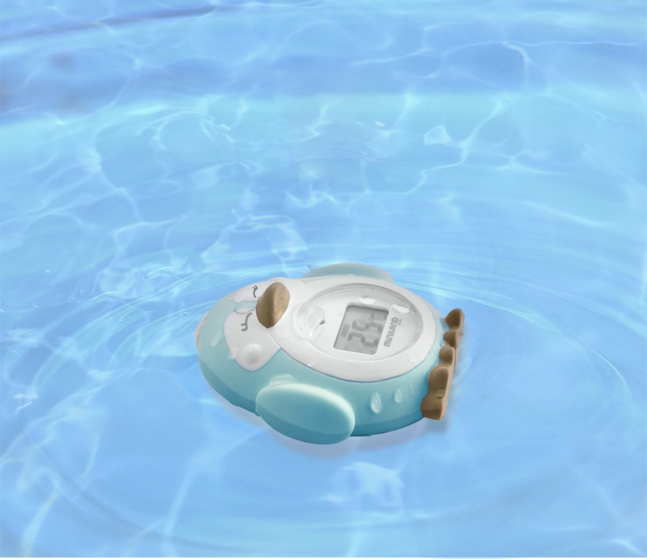Pack de 3 thermomètres bébé Thermokit bleu Miniland pingouin