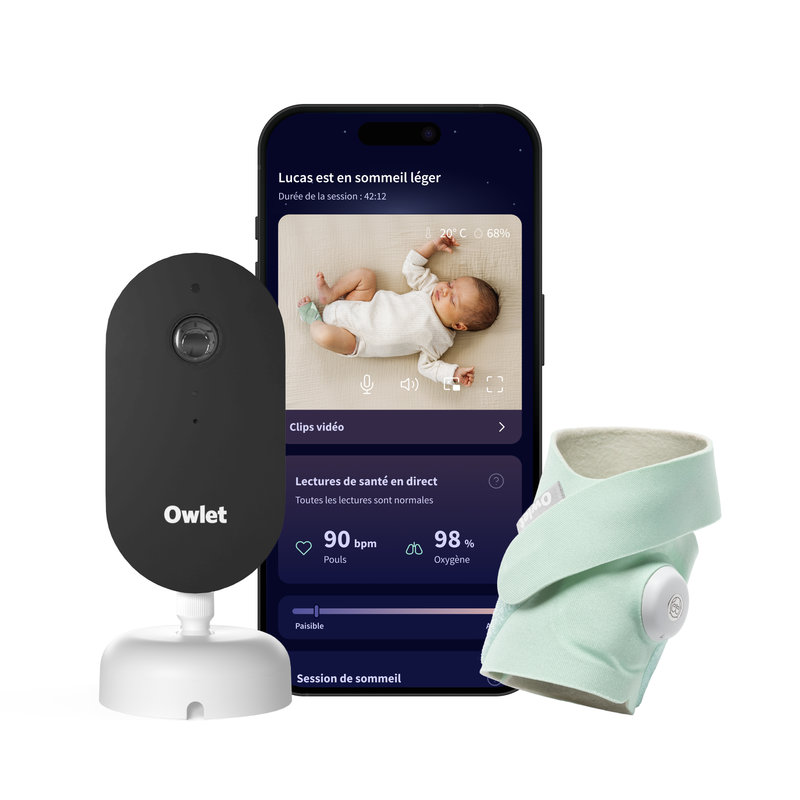 Pack Dream Sock + Dream Sight Cam OWLET produit