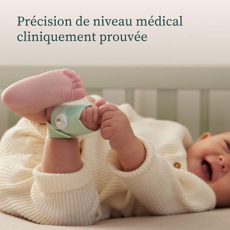 Pack Dream Sock + Cam2 - Bleu Bedtime Owlet informations4