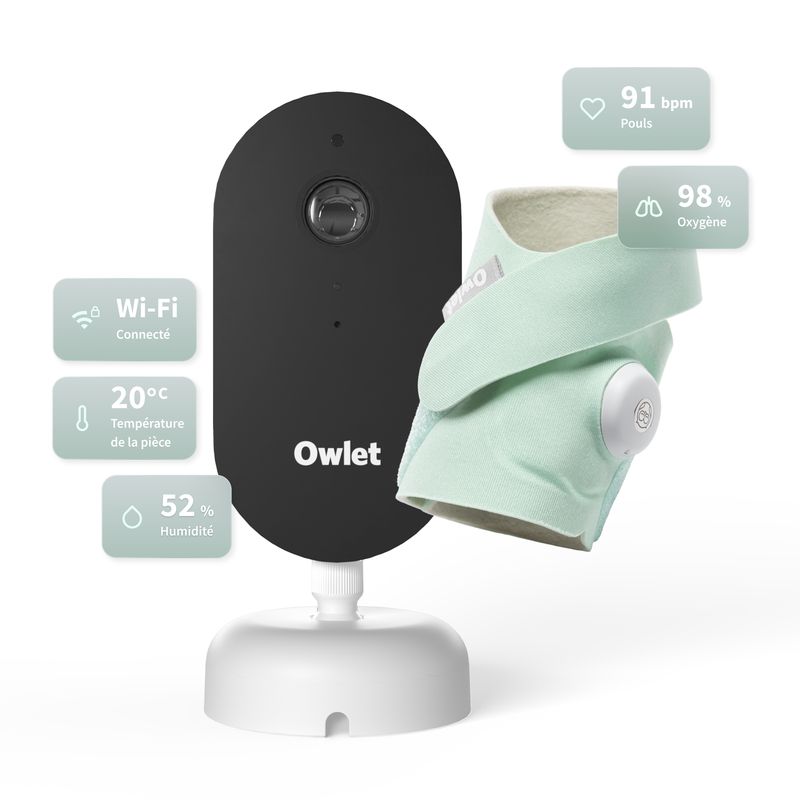 Pack Dream Sock + Dream Sight Cam OWLET descriptif 1