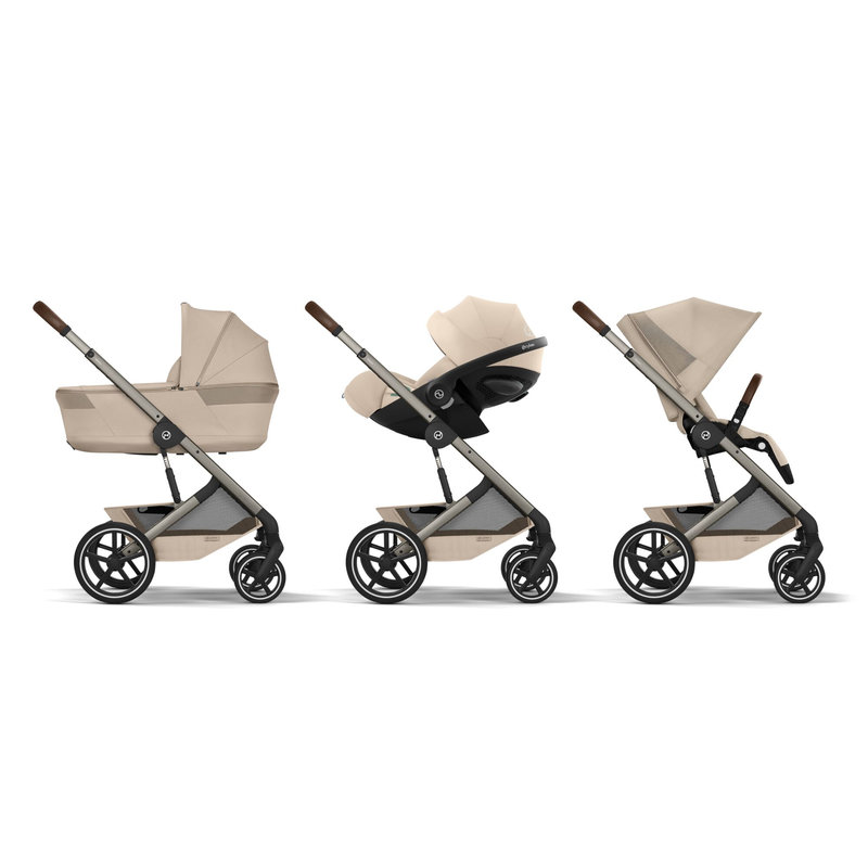Pack Duo Balios S Lux 2026 + Nacelle Pliable Cybex travel system