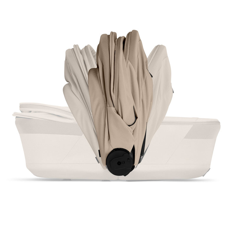 Pack Duo Balios S Lux 2026 + Nacelle Pliable Cybex nacelle pliée