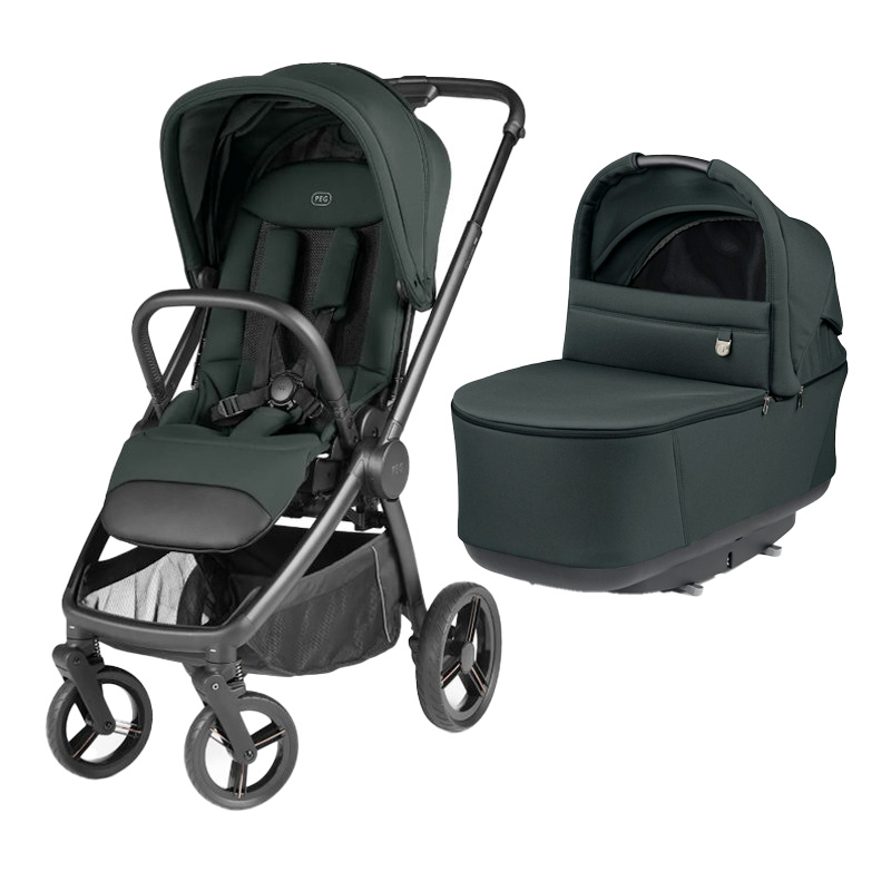 Pack duo Poussette City Loop Pro + Nacelle Pop Up Peg Perego cover
