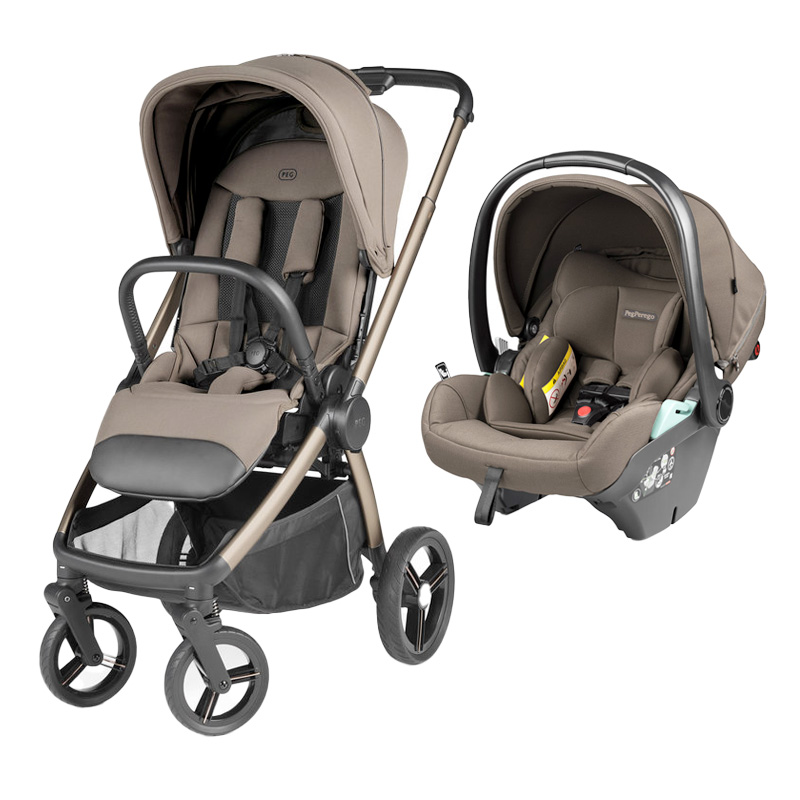 Pack duo Poussette City Loop Pro + Siège-auto Viaggio Lounge Peg Perego cover