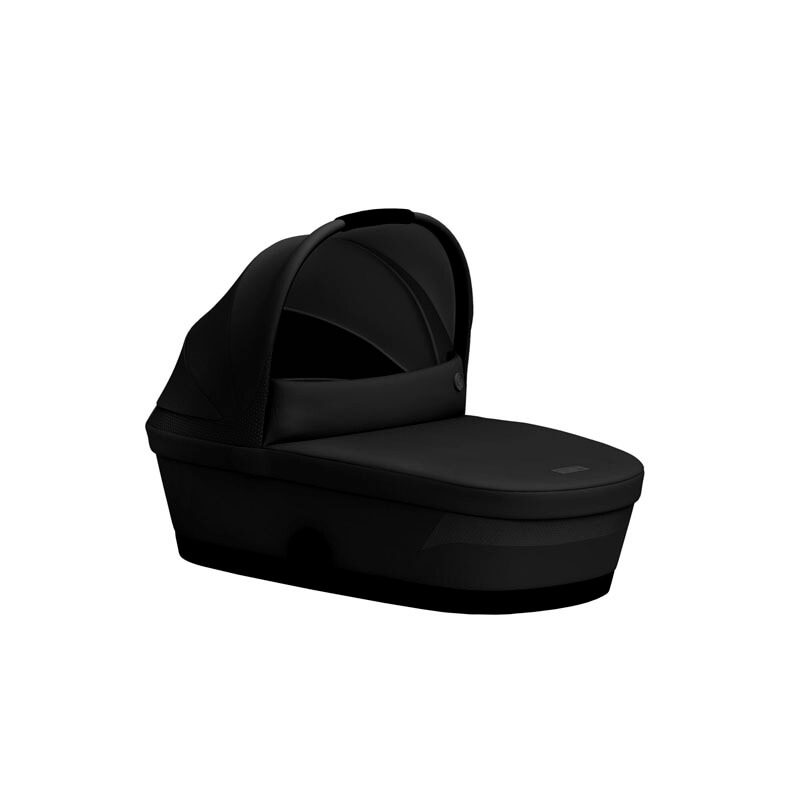 pack duo poussette compacte Melio 3 Carbon + Nacelle Cybex nacelle