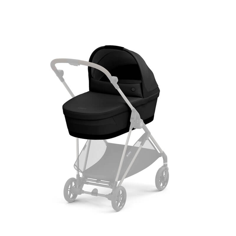 pack duo poussette compacte Melio 3 Carbon + Nacelle Cybex poussette nacelle