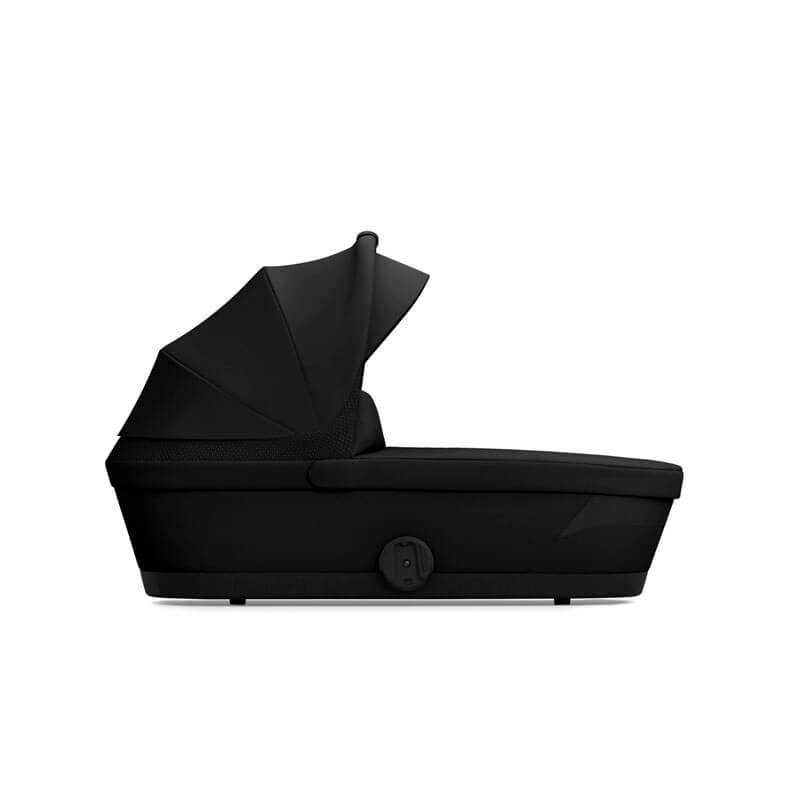 pack duo poussette compacte Melio 3 Carbon + Nacelle Cybex profil